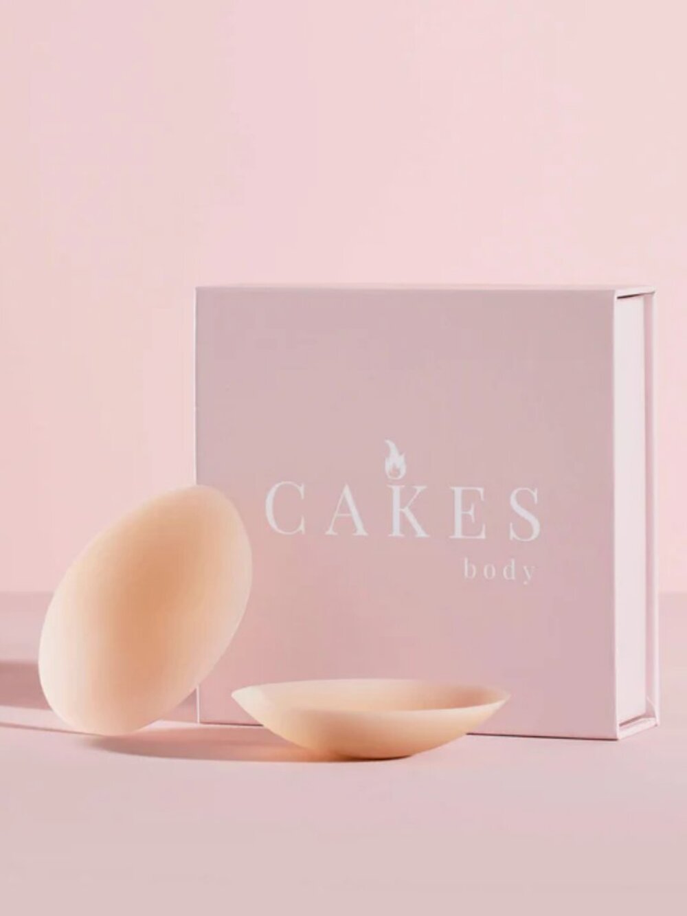 CAKES body Non Adhesive Grippy Silicone Nipple Cover, Circle OG (A-DD) a73868